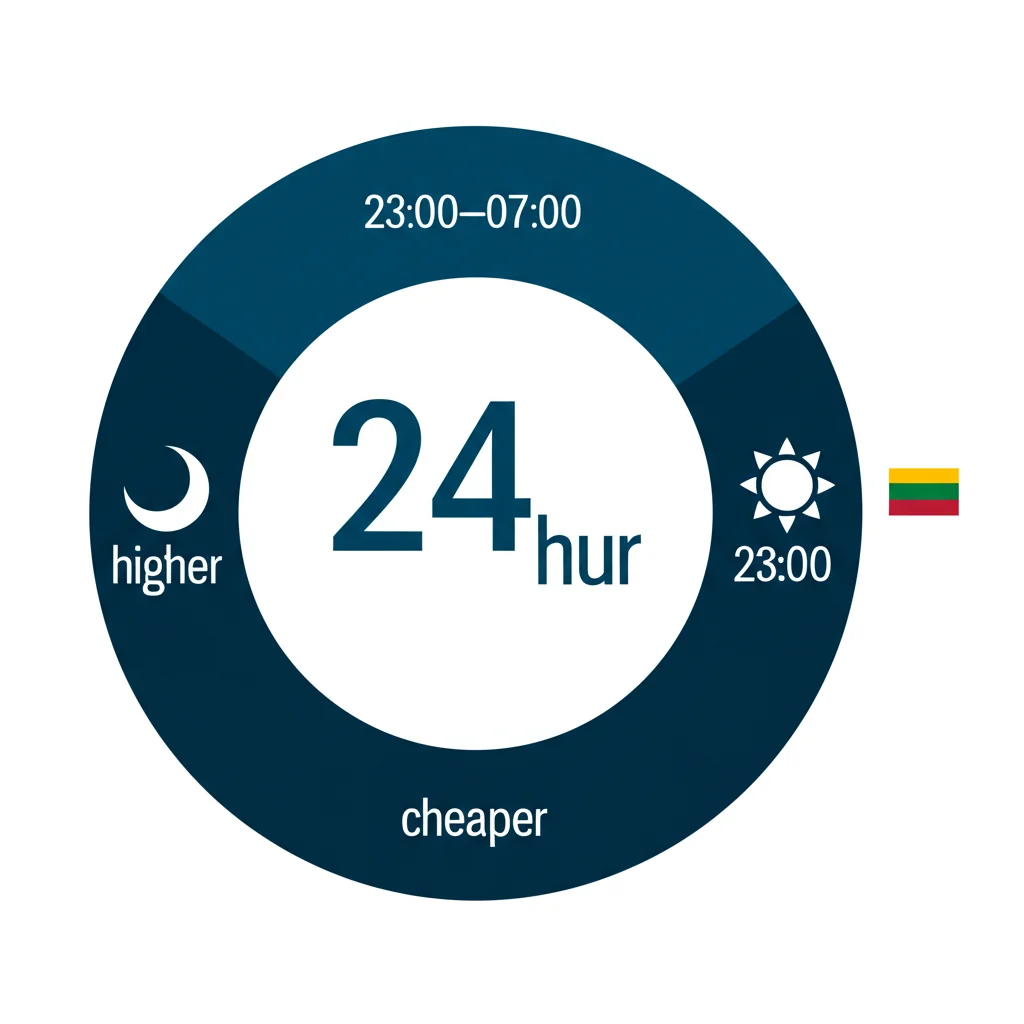 Time-of-use bands in Lithuania